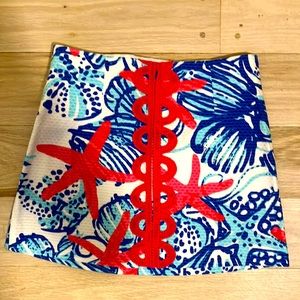 Lily Pulitzer mini skirt. Size 2. Worn once.